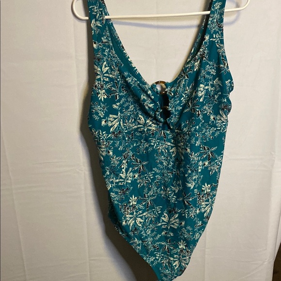 Adore Me Other - Floral Teal One-Piece Swimsuit by adore me